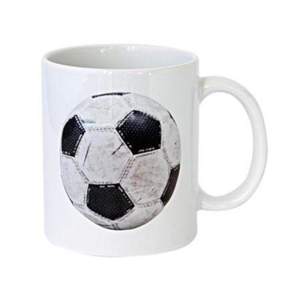 Sporting Nation Worn Soccer Ball Mug Minimax
