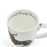 Royal Worcester Wrendale Dachshund Snow Christmas Mug 300ml | Minimax