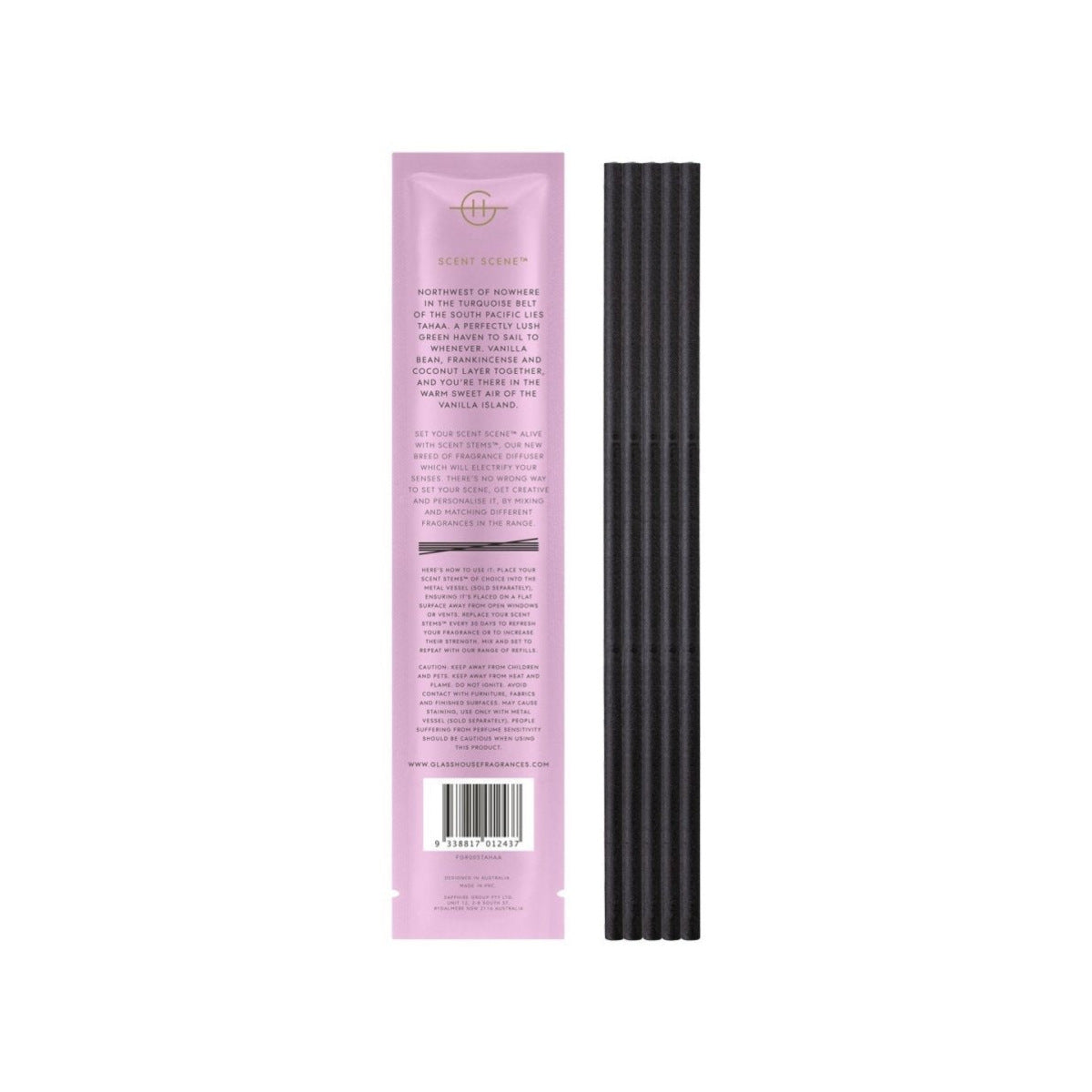 Glasshouse Fragrances A Tahaa Affair Replacement Scent Stems