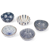 Aizome Goyou 5 Piece Dish Set - Minimax
