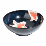 Aizome Koi Carp Donburi Bowl 21cm - Minimax