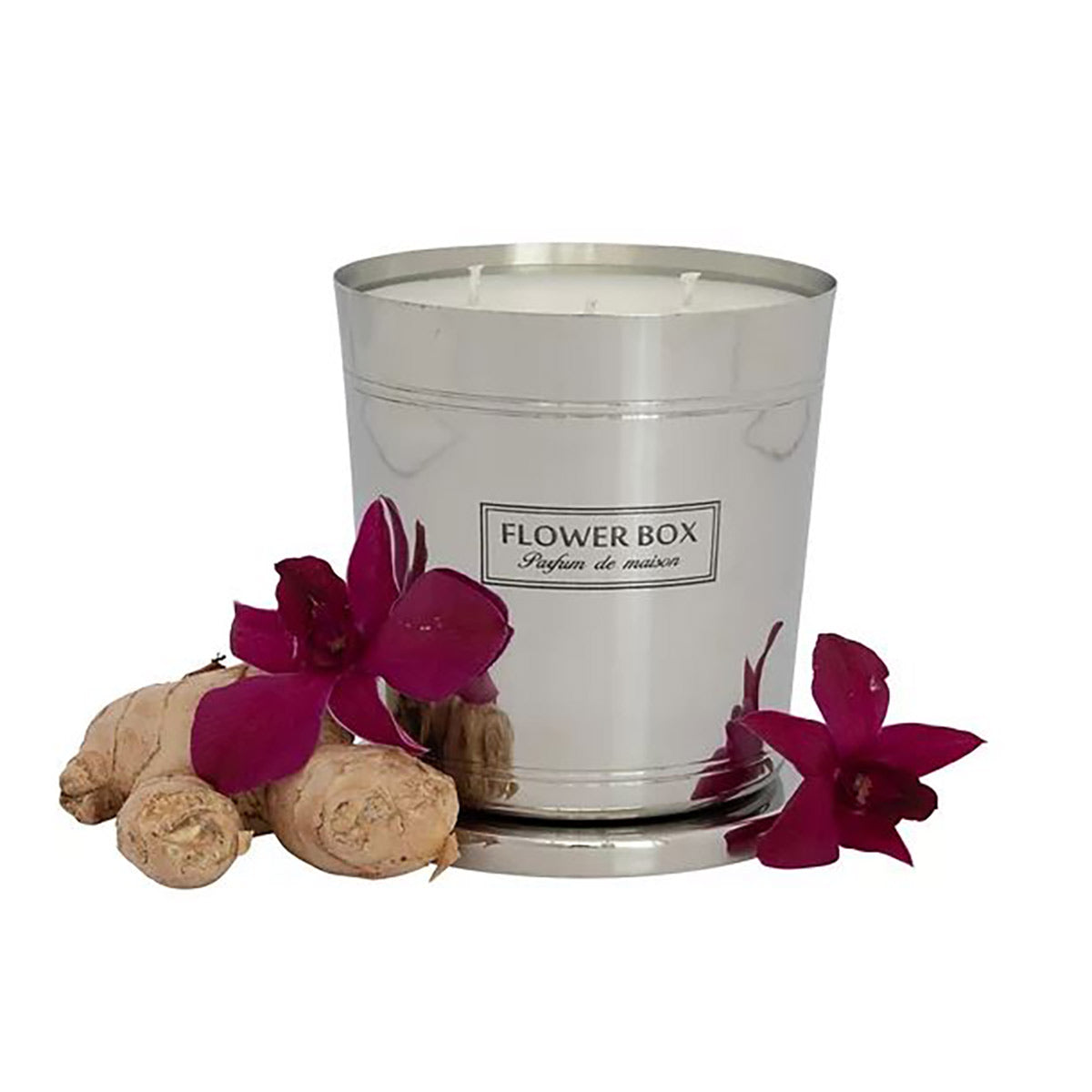 Flower Box Amber Orchid Candle 1kg