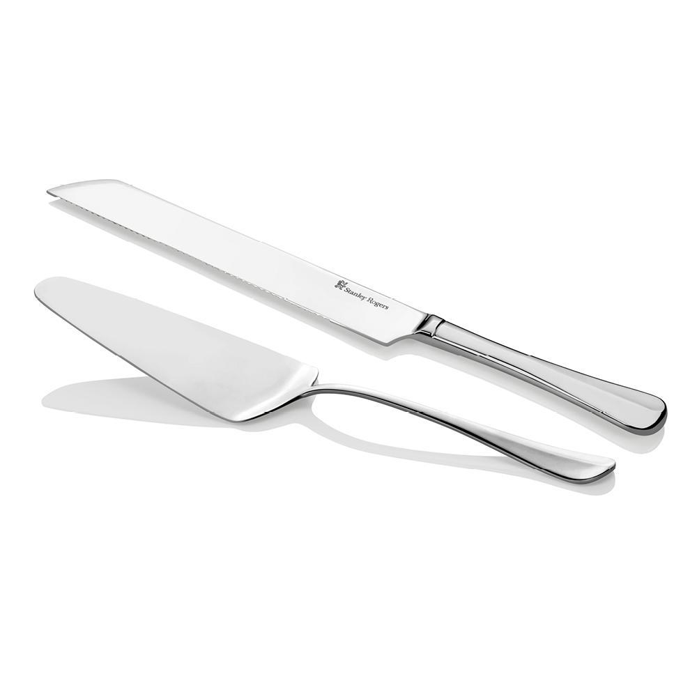 Stanley Rogers Baguette Cake Knife Servers 2 Piece | Minimax