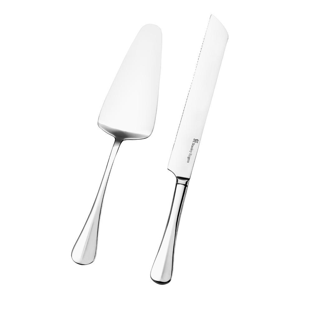 Stanley Rogers Baguette Cake Knife Servers 2 Piece | Minimax