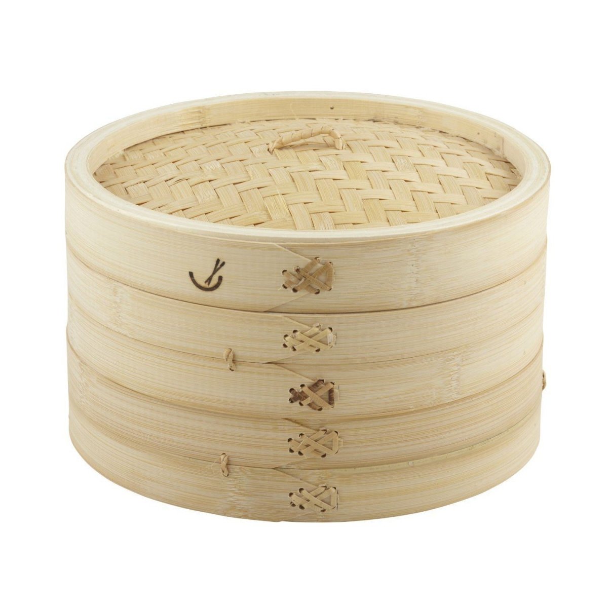 Bamboo Steamer 26cm 2-Tier - Minimax