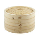 Bamboo Steamer 26cm 2-Tier - Minimax