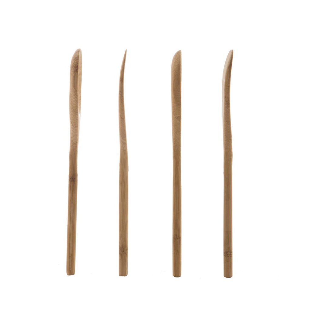 Bamboo Utensil (Set of 4) Natural - Minimax