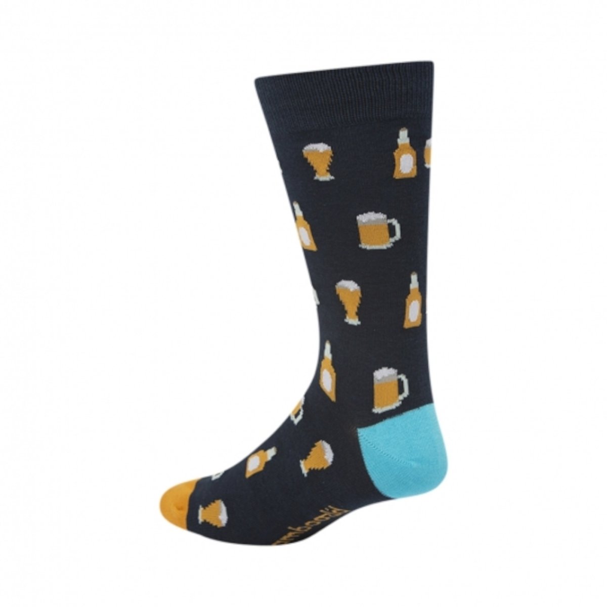 Beer Navy Socks - Minimax