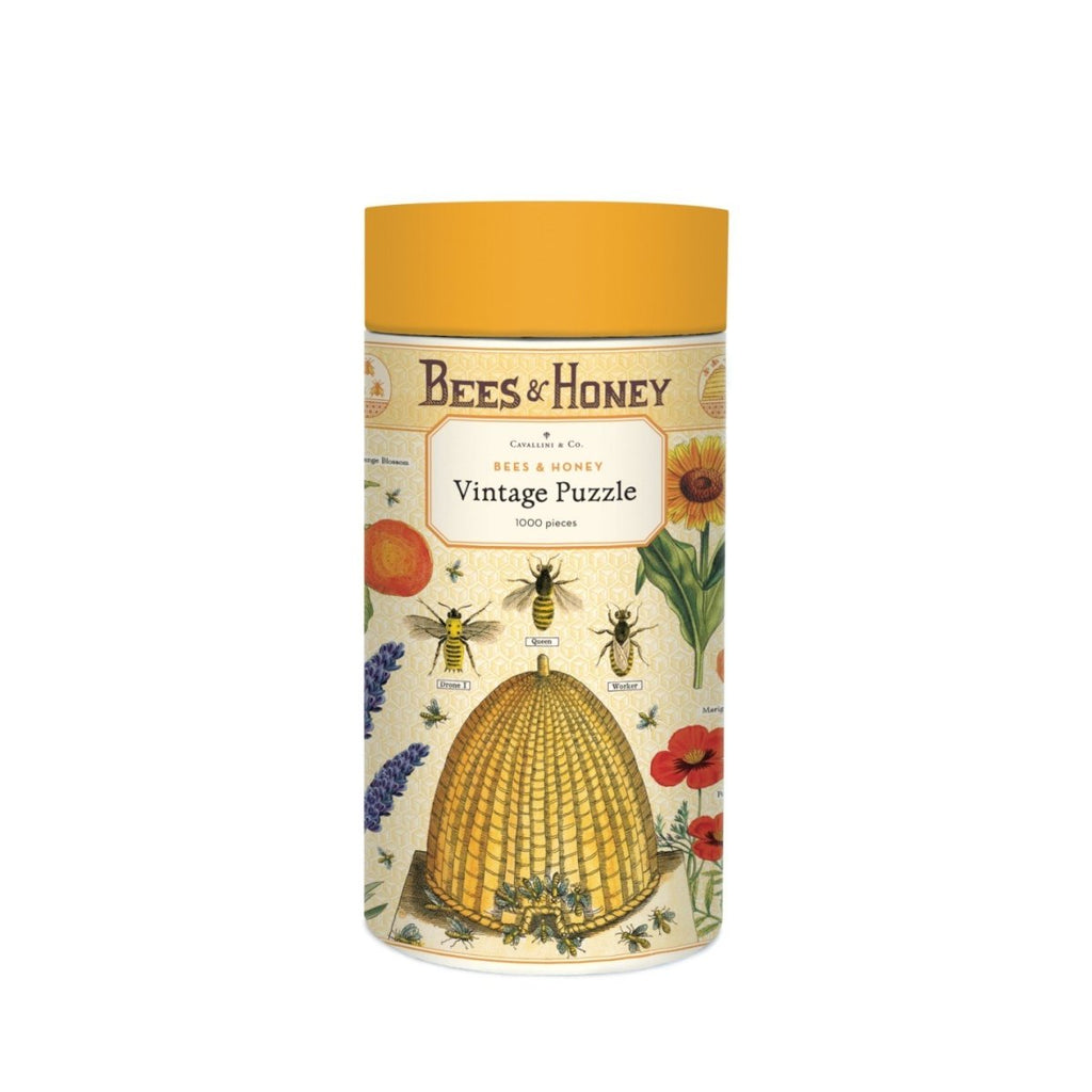 Cavallini and Co. 1000 Piece Bees & Honey Jigsaw Puzzle | Minimax