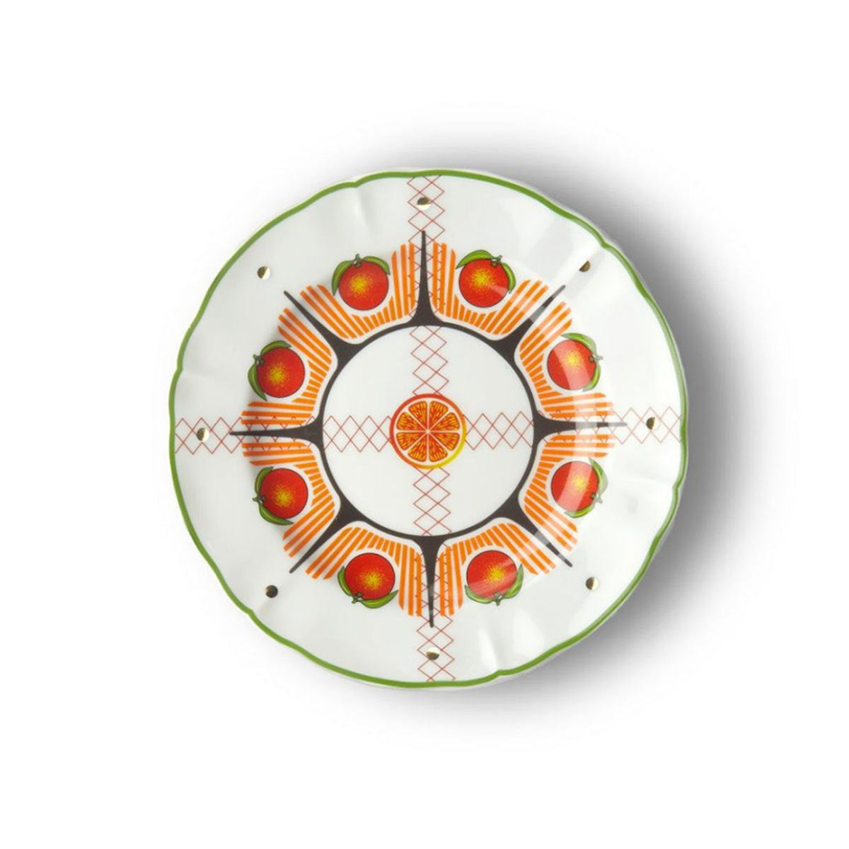 Bitossi Bel Paese Orange Fruit Plate 20.5cm | Minimax