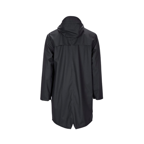 Rains Long Jacket Black Extra Small | Minimax
