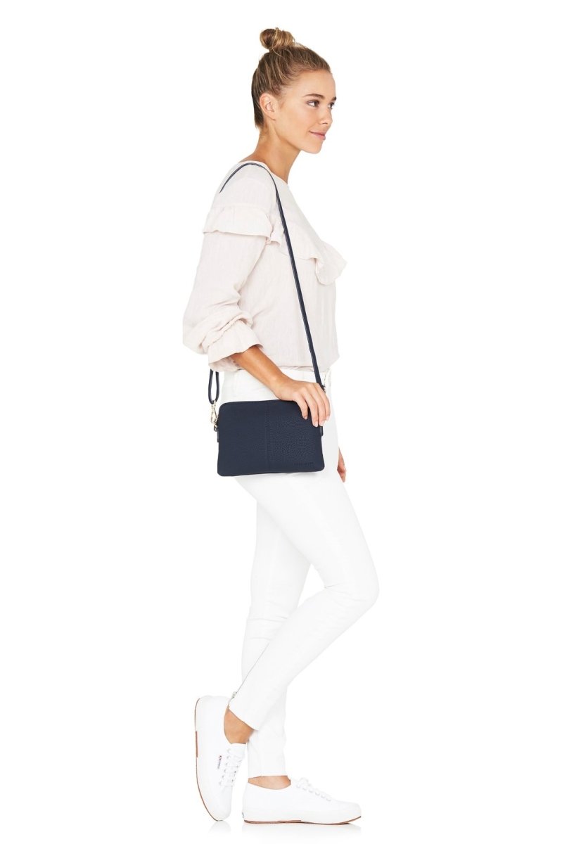 Bowery French Navy Wallet - Minimax
