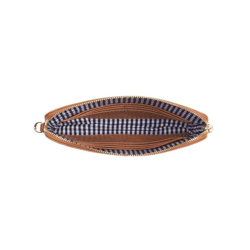 Bowery Tan Pebble Wallet - Minimax