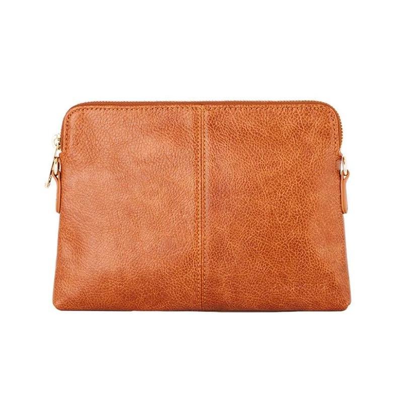 Bowery Tan Pebble Wallet - Minimax