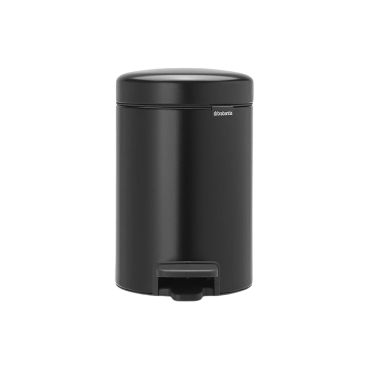 Brabantia NewIcon Pedal Bin Black 3 Litre - Minimax