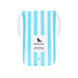 Dock & Bay Cabana Collection Beach Towel Tulum Blue Large | Minimax