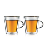 Bodum Canteen Glasses with Handle 200ml (Set of 2) | Minimax