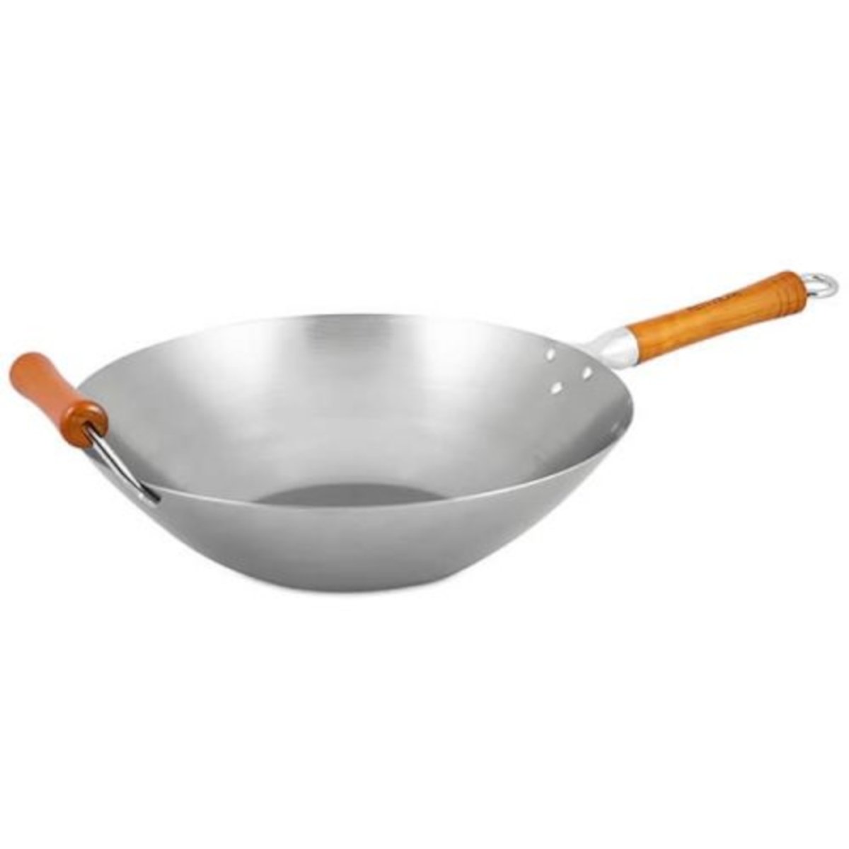 Ken Hom Carbon Steel Wok 36cm | Minimax