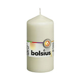 Classic Pillar Candle Ivory 12x6cm - Minimax