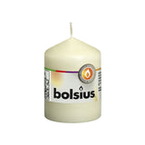 Classic Pillar Candle Ivory 8x6cm - Minimax