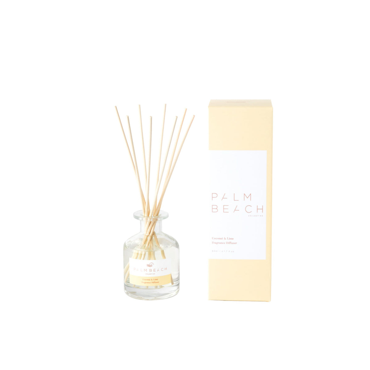 Palm Beach Collection Coconut & Lime Mini Diffuser 50ml