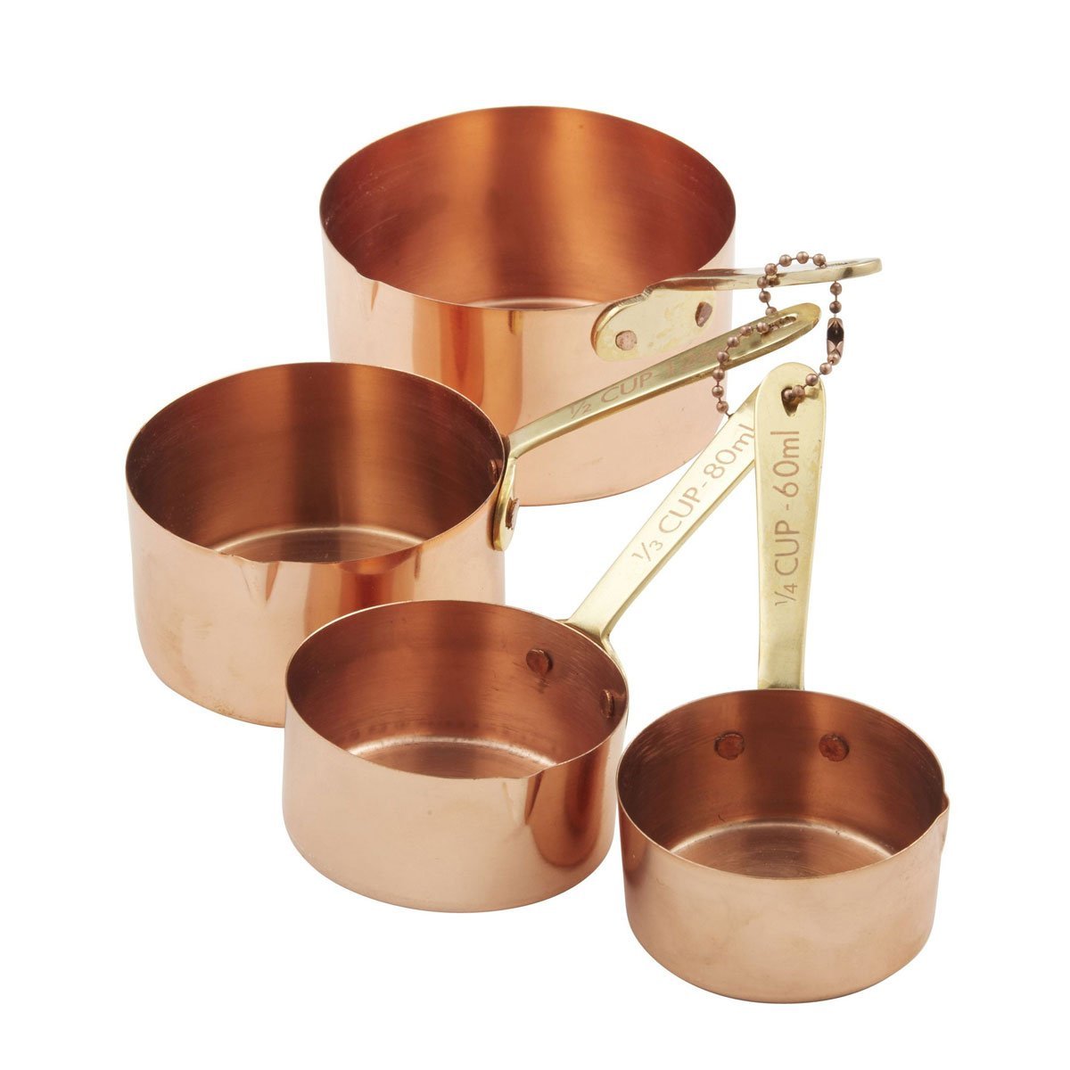 Academy Copper Measuring Cups