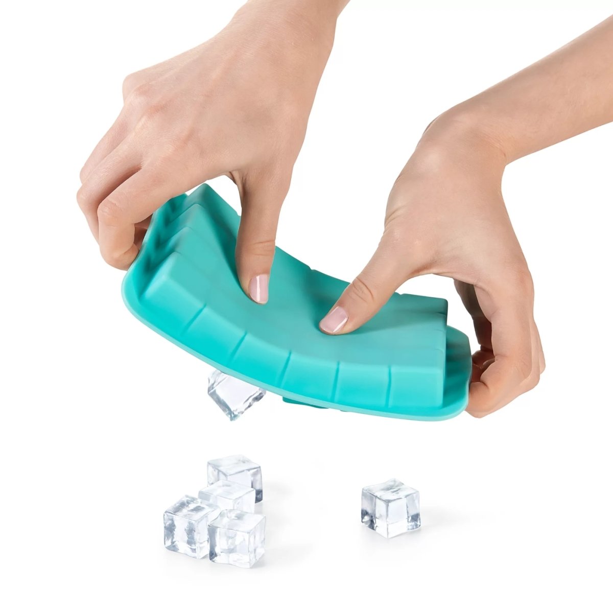 thumbnail image 2 of OXO Good Grips Silicone Small Ice Cube Tray For Cocktails With Lid 2 of 14