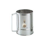 Crank Flour Sifter Stainless Steel 5 Cup - Minimax