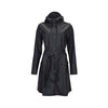 Rains Curve Belt Jacket Black Large | Minimax