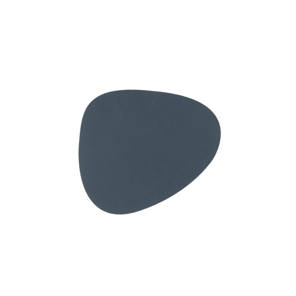 Curve Dark Blue Coaster - Minimax