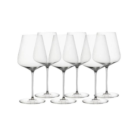 Designer Red & White Wine Glasses