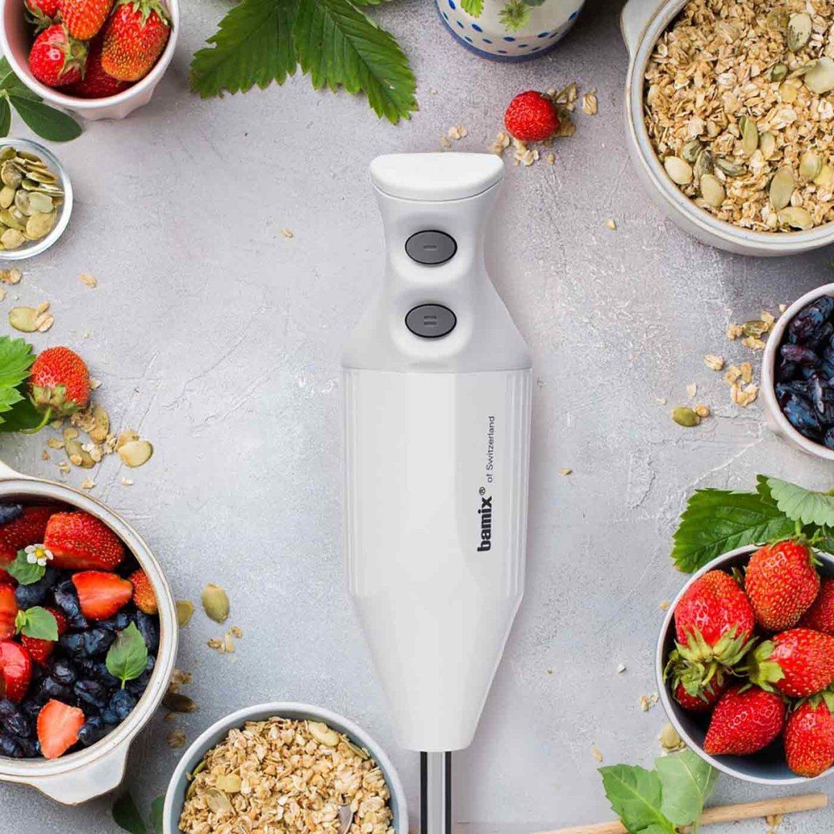 Deluxe Immersion Stick Blender 180w White - Minimax