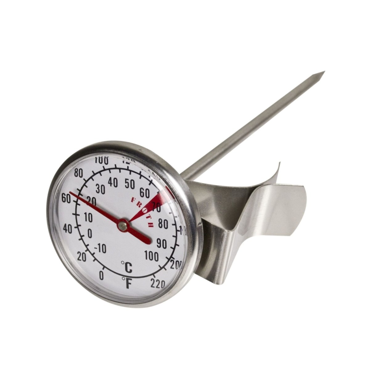 Milk & Coffee Thermometer with Clip - Coffee Accessories