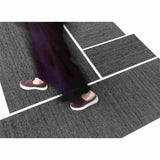 Doormat Heathered Grey 46x71cm - Minimax