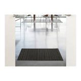 Doormat Skinny Stripe Steel 46x71 - Minimax