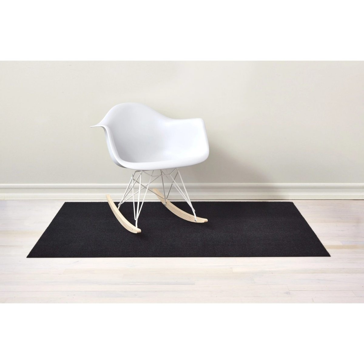 Doormat Solid Black 46x71cm - Minimax