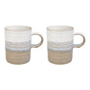 Denby Kiln Ridged Mugs 410ml (Set of 2) | Minimax