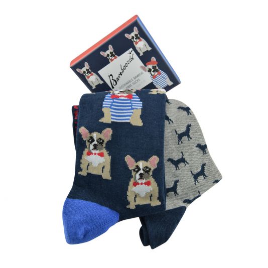 Frenchy Dogs 2 Pack Socks - Minimax