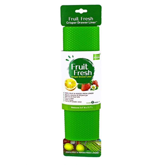 Fruit Fresh Set of 2 Crisper Drawer Liner - Minimax
