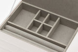 One Six Eight London Gabriella Jewellery Box with Drawers Blush Medium | Minimax