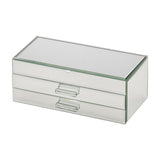 One Six Eight London Gabriella Mirror Jewellery Box with Drawers Large | Minimax