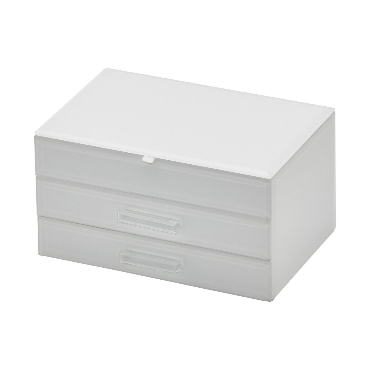 One Six Eight London Gabriella Jewellery Box with Drawers White Medium | Minimax