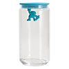 Gianni Blue Large Glass Jar - Minimax