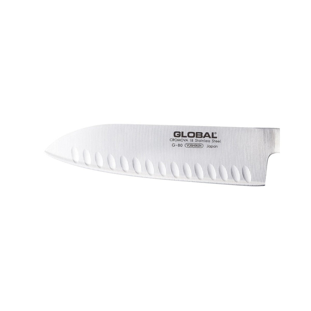 Global Classic Fluted Santoku Knife 18cm | Minimax