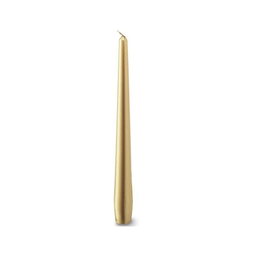 Bolsius Gold Taper Candle 24.5cm Minimax