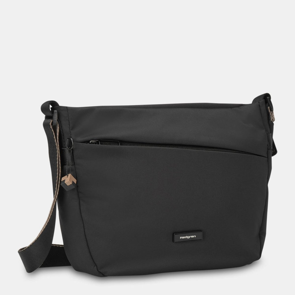 Hedgren Gravity Black Medium Crossbody Bag | Minimax