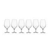 Krosno Harmony Beer Glasses 400ml (Set of 6) | Minimax