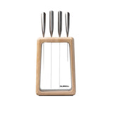 Global Hashira Knife Block Set Maple 5 Pieces | Minimax