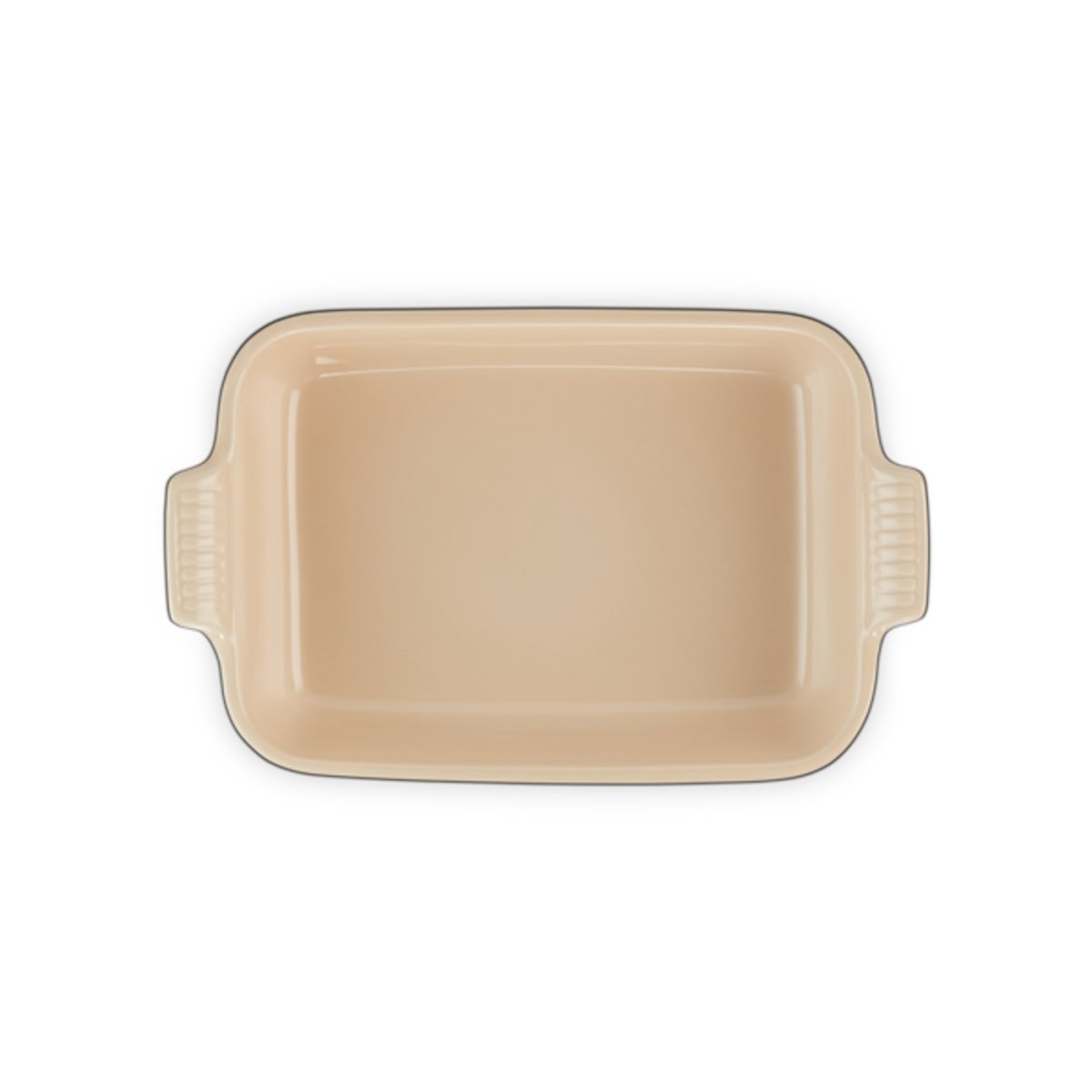 Le Creuset Heritage Stoneware Rectangular Dish Satin Black 26cm | Minimax