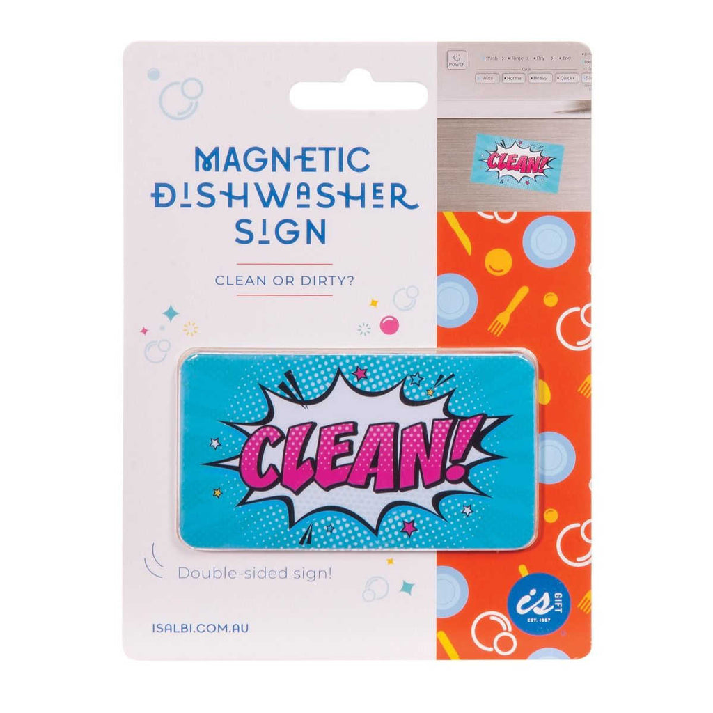 IS Gift Clean/Dirty Magnetic Dishwasher Sign | Minimax
